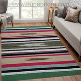 Kilim Rugs 4Ft x 6Ft - Multicolor 17